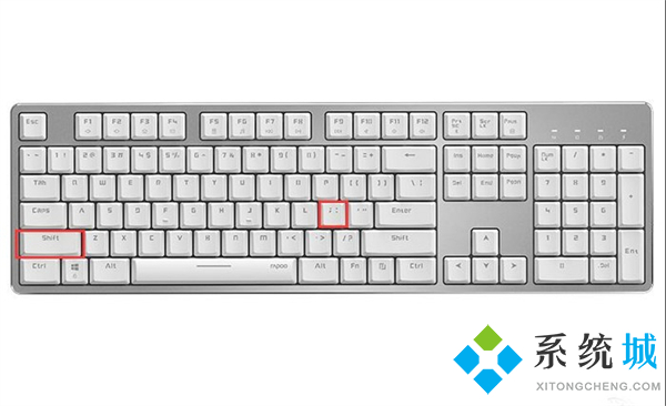 冒号电脑键盘怎么打 电脑键盘冒号是哪个键