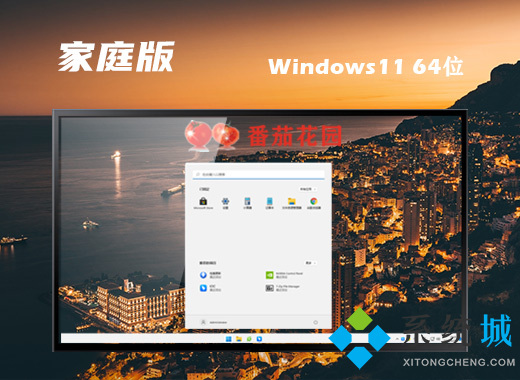 番茄花园ghost win11家庭版系统下载 win11系统64位免激活下载