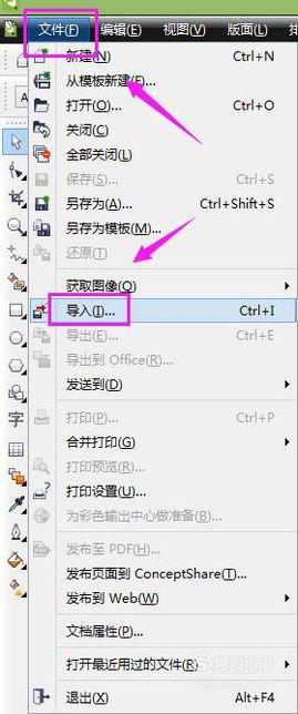 windowsxp系统下使用CDR调整图像颜色的方法