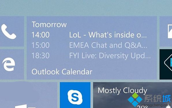 Win10 UWP红石版《Outlook日历》迎更新：可显示动态磁贴