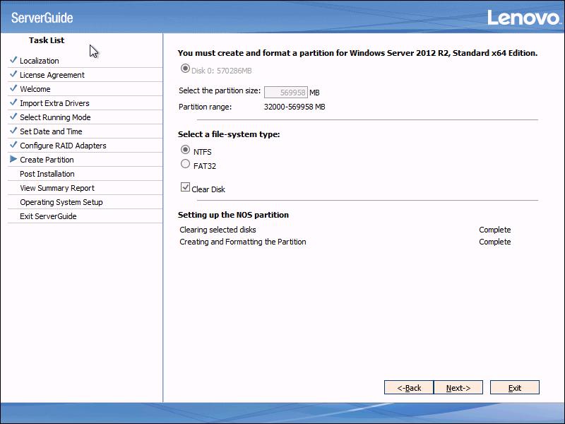 Systemx制作ServerGuideU盘安装WindowsServer2012R2系统