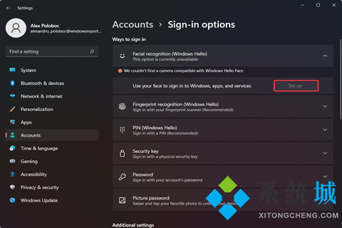 Win11面部识别设置不了怎么办 win11面部识别功能开启教程