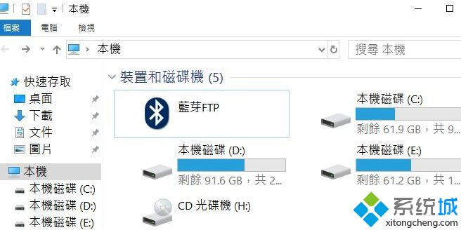 win10系统此电脑中蓝牙FTP图标删除不了如何解决