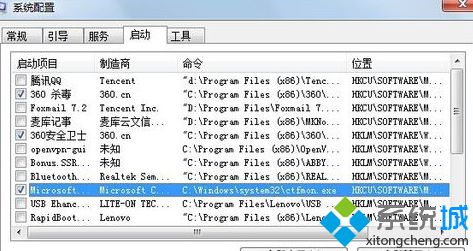 笔记本xp系统软件冲突关闭启动项的方法【图文】