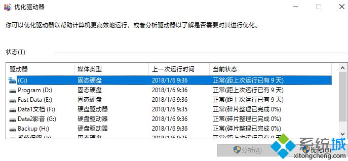 查看win10电脑有无SSD固态硬盘的具体方法