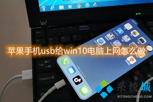 苹果手机usb给win10电脑上网怎么做 苹果手机usb共享网络给电脑的方法