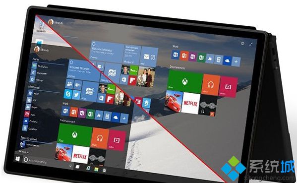 Win10新版开始菜单和开始屏幕的区别