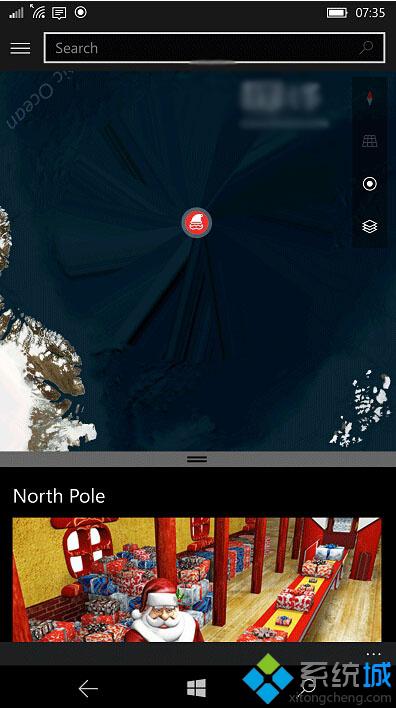 怎么使用Win10内置地图应用追踪圣诞老人位置