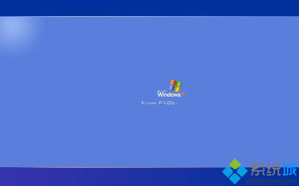 Windows XP 长时间停留在启动等待界面的解决办法