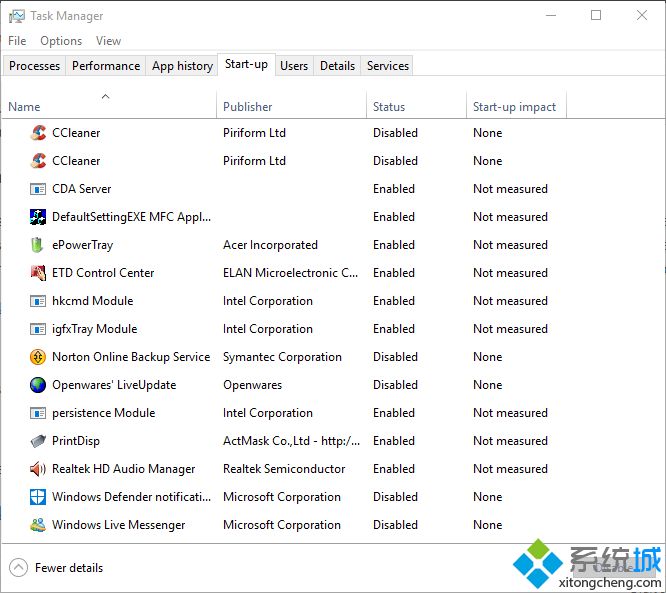 Win10系统减少后台进程释放桌面软件系统资源的方法