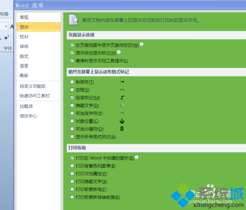 win10系统下怎样让word2010中的隐藏文字显示出来