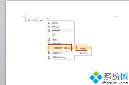 win10系统下怎样使用word2010制作单选框