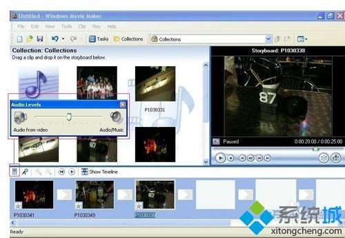 xp系统使用Windows Movie Maker编辑制作影片的方法