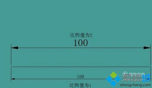 win10系统下修改CAD2010标注尺寸比例因子的方法