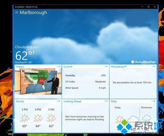 Win10 UWP版《AccuWeather》迎更新：新增自动主题