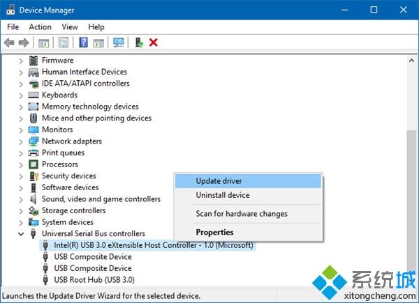 Win10系统出现蓝屏BUGCODE_USB_DRIVER的解决方法