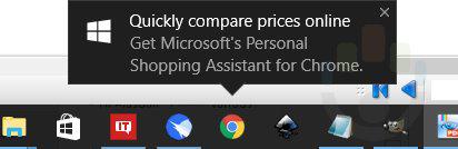 微软开启新战场：在Win10推销Chrome购物助手扩展