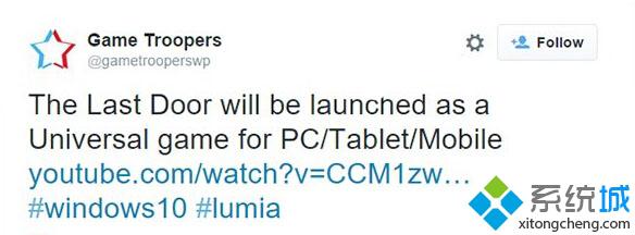 Windows10通用游戏《最后一扇门》即将到来