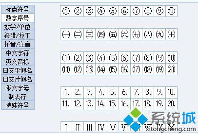 windows10系统电脑如何输出①~⑨