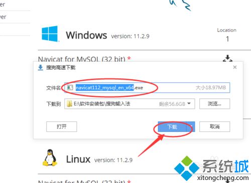 windows10系统安装navicat的方法