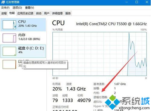 win10系统如何查看cpu核数