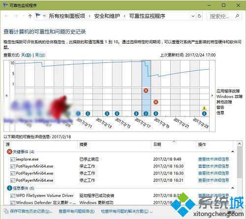 Windows10下检测系统稳定性的方法