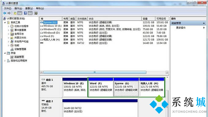 win7电脑插入usb移动硬盘不显示盘符怎么办