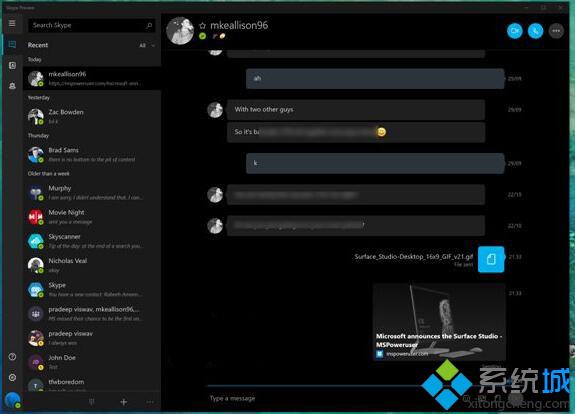Win10 UWP版《Skype预览》迎更新：添加朋友推荐等功能