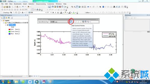 win10系统下怎样使用ArcGIS10.2进行图像校正