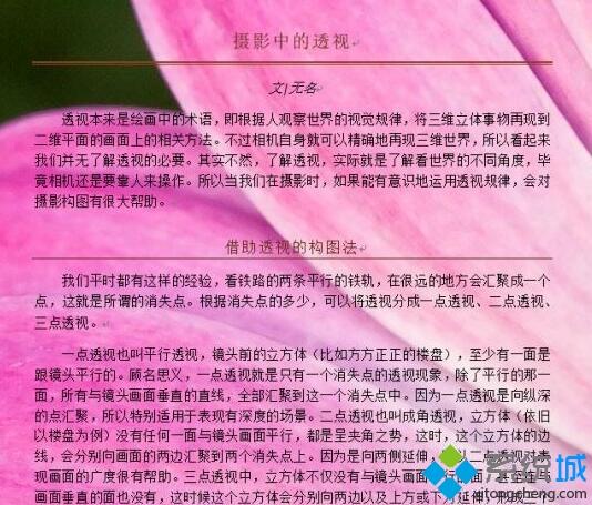 windows10系统添加word背景图片的方法