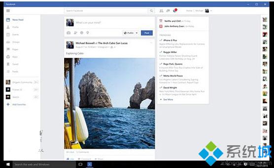 Win10 UWP版《Facebook》v4.0发布：已面向Win10 PC开放