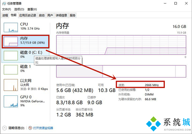 电脑内存频率高有什么好处 win10内存频率怎么看