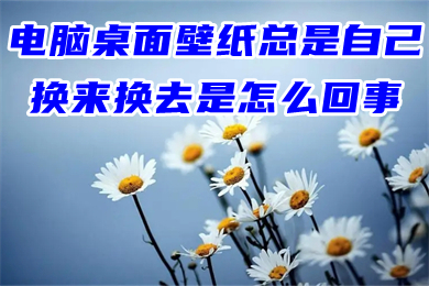 电脑桌面壁纸总是自己换来换去是怎么回事 如何锁定电脑壁纸不变