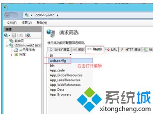 win10系统iis8请求筛选模块被配置为拒绝超过请求内容长度的解决方法