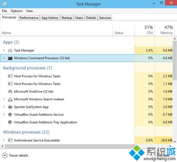 Win10预览版32位程序在运行时也有了独特的“小尾巴”：WoW