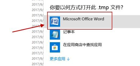 Win10电脑的tmp文件如何打开 Win10电脑的tmp文件开启方法