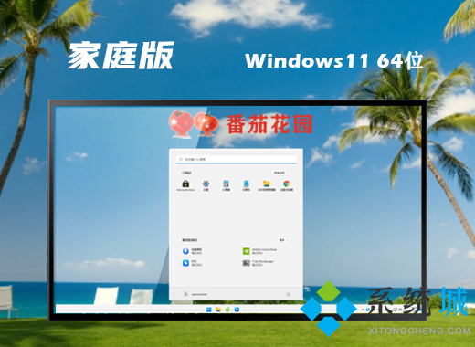 番茄花园ghost win11家庭版系统下载 win11系统64位免激活下载