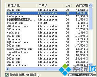 Winxp系统任务管理器的菜单栏不见了怎样解决