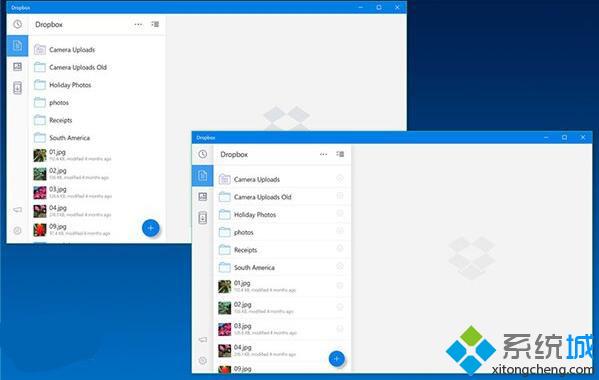 Win10 UWP版《Dropbox》更新：获得新的设计界面