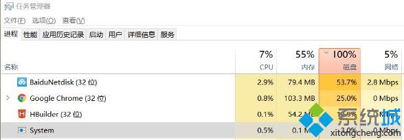 win10 baidunetdisk进程占用磁盘100%的解决方法