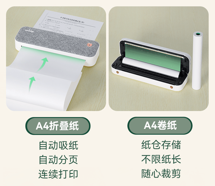 这款口袋A4打印机不用墨盒、自带题库、错题机、便签机都搞定……