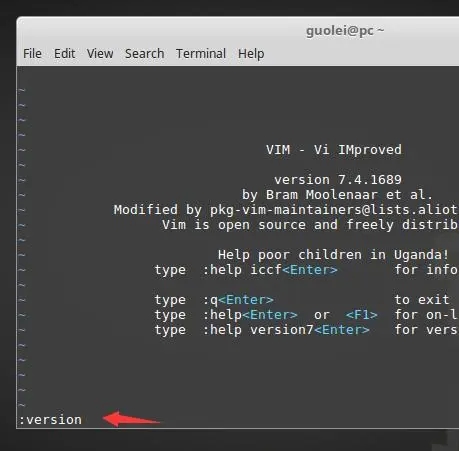 linux怎么进入vim命令窗口